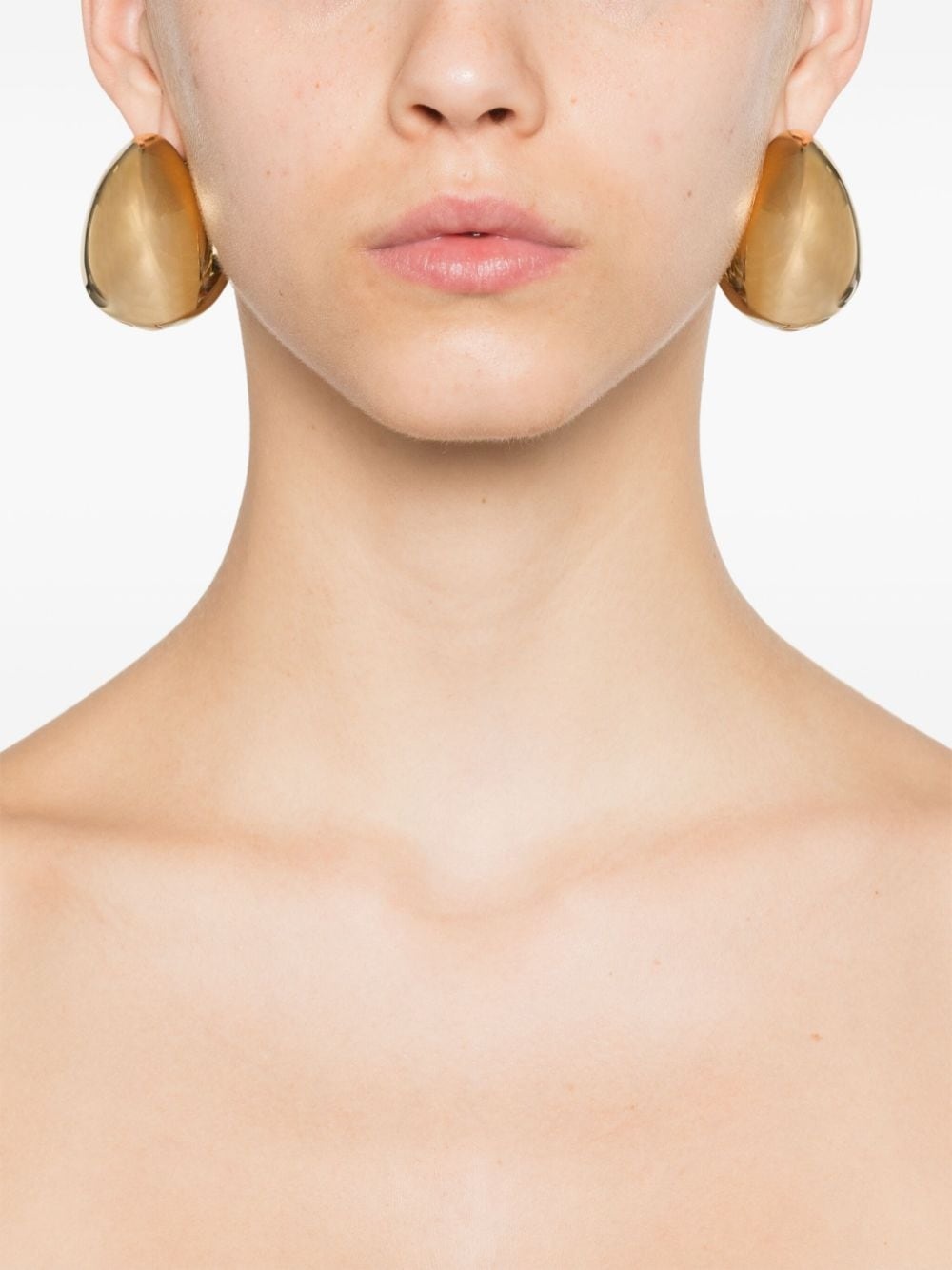 XL Logo Creole earrings - 2