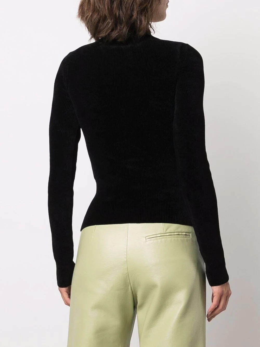 cut-out detail knitted top - 4