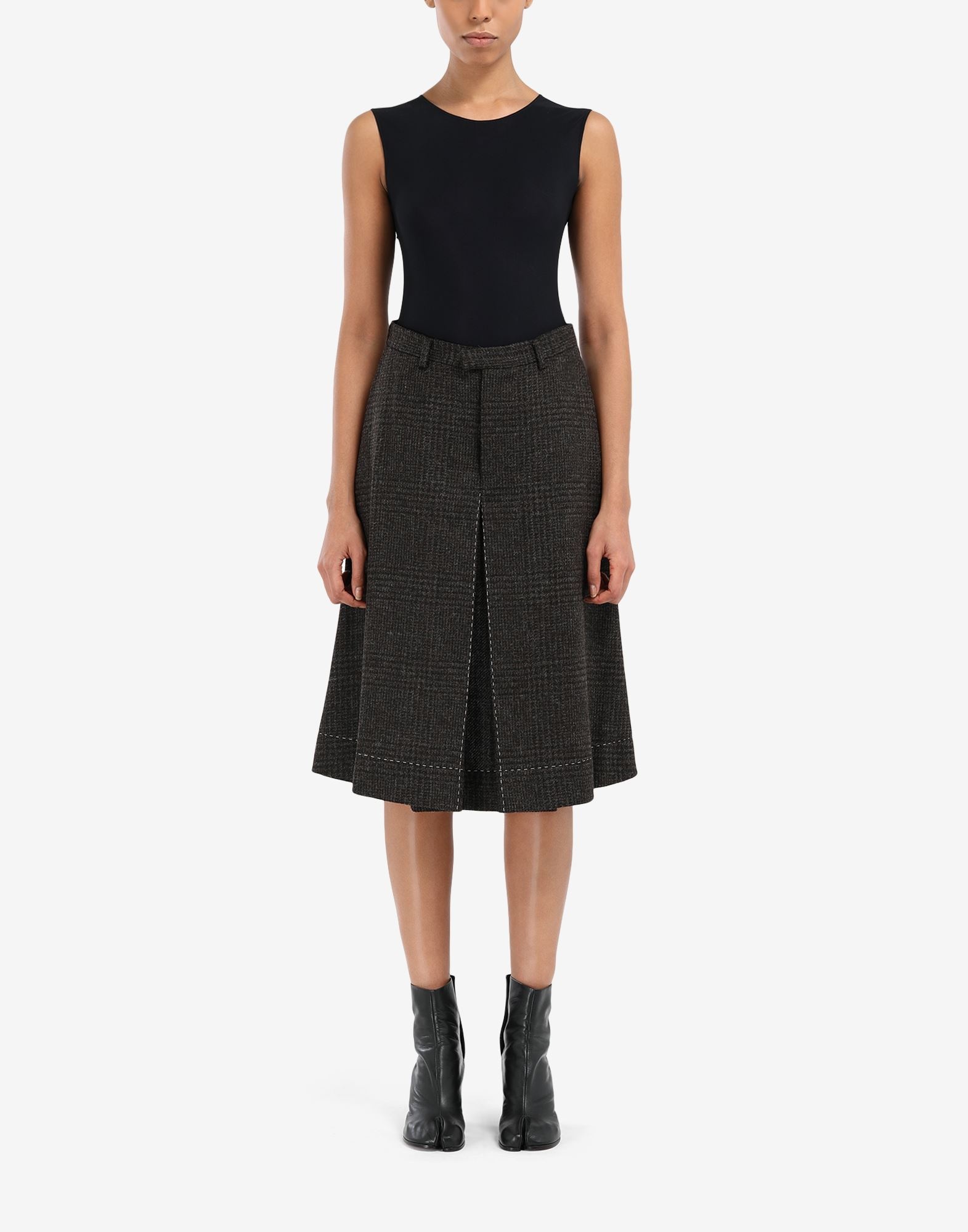 Wool pleat culottes - 2