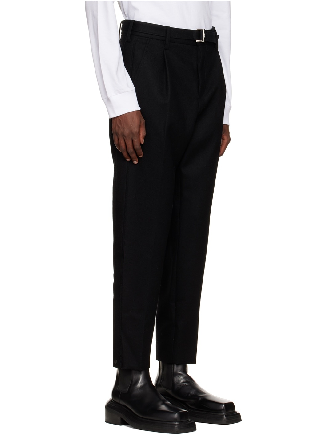 Black Belt Trousers - 2