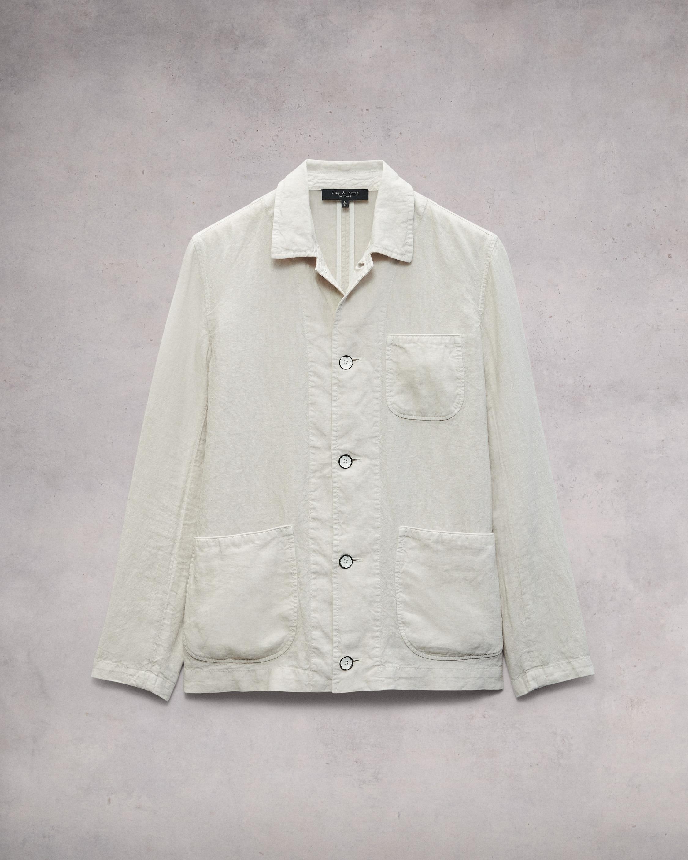 Evan Linen Chore Jacket
Classic Fit - 1