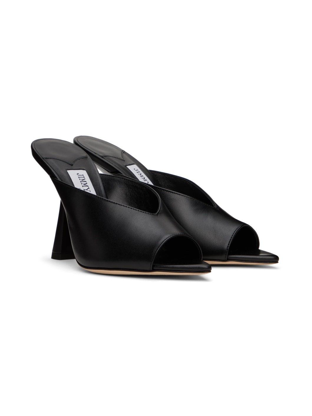 Black Maryanne 100 Heeled Sandals - 4