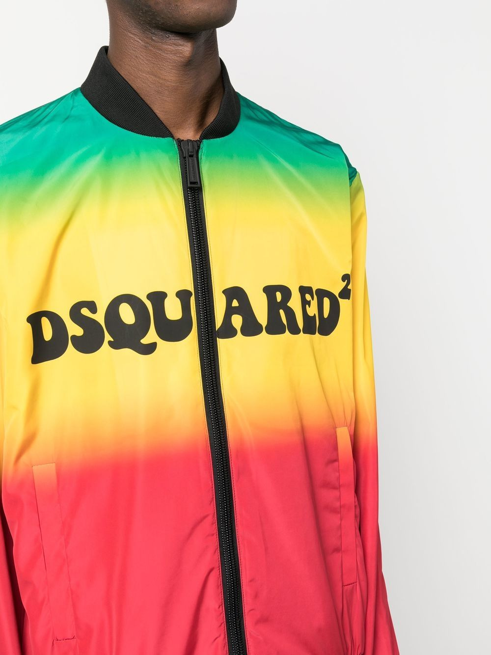 logo-print zip-up jacket - 5
