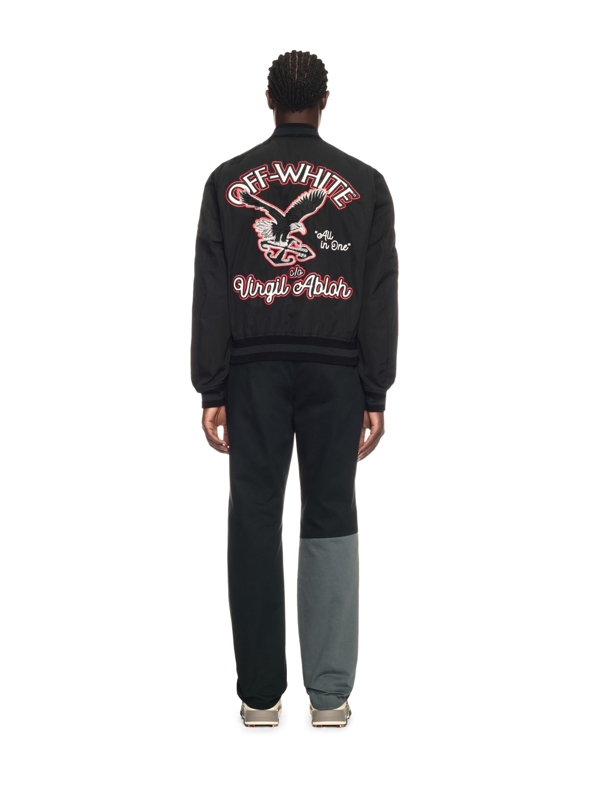 Black Golf Varsity Jacket - 2