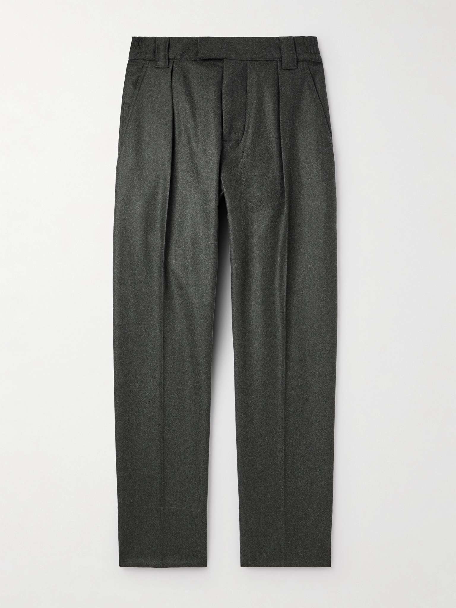 Reinga Straight-Leg Wish® Wool and Cashmere-Blend Trousers - 1