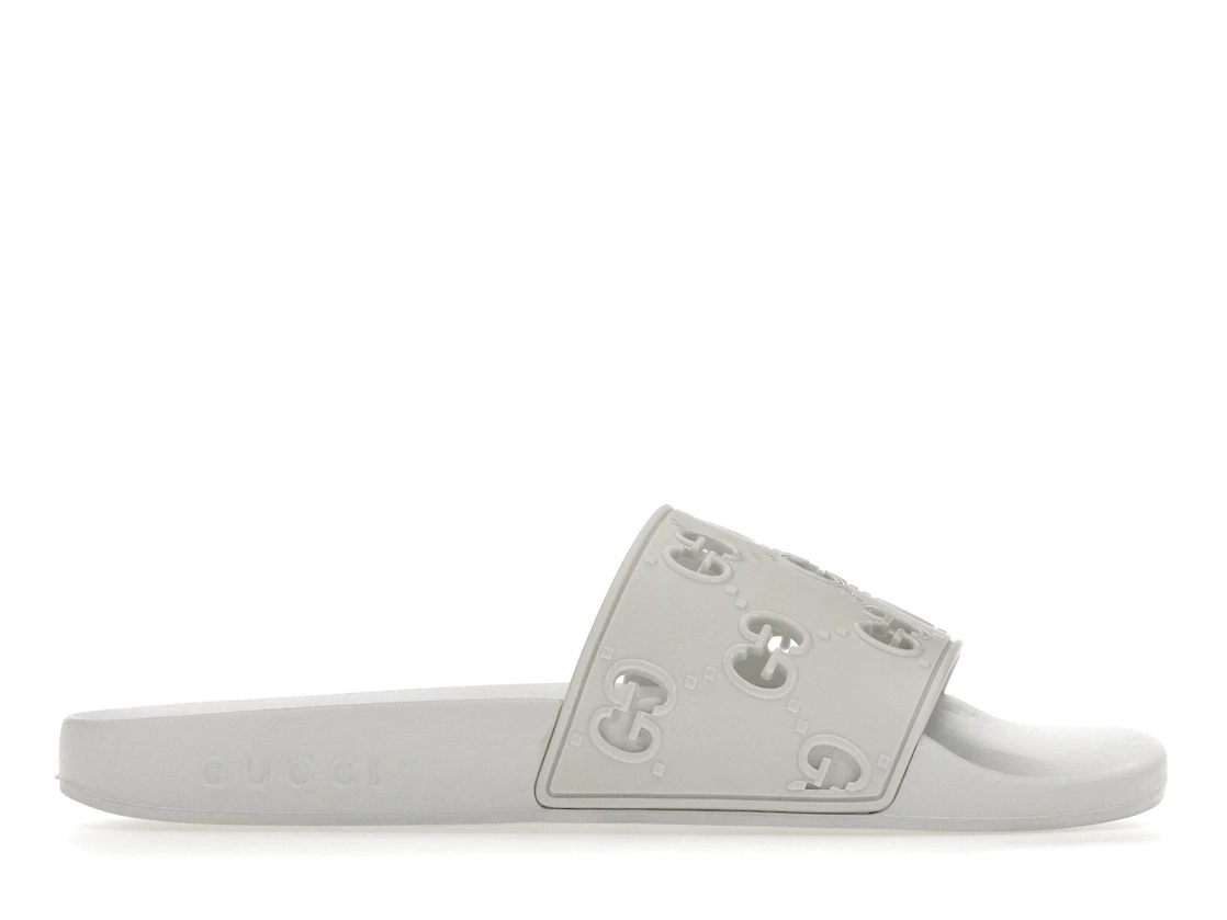 Gucci Slide White Rubber (Women's) - 1