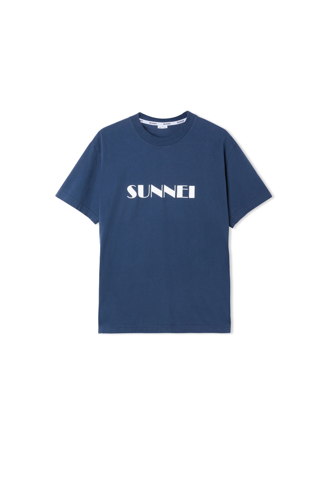BLUE T-SHIRT WITH LOGO - 1