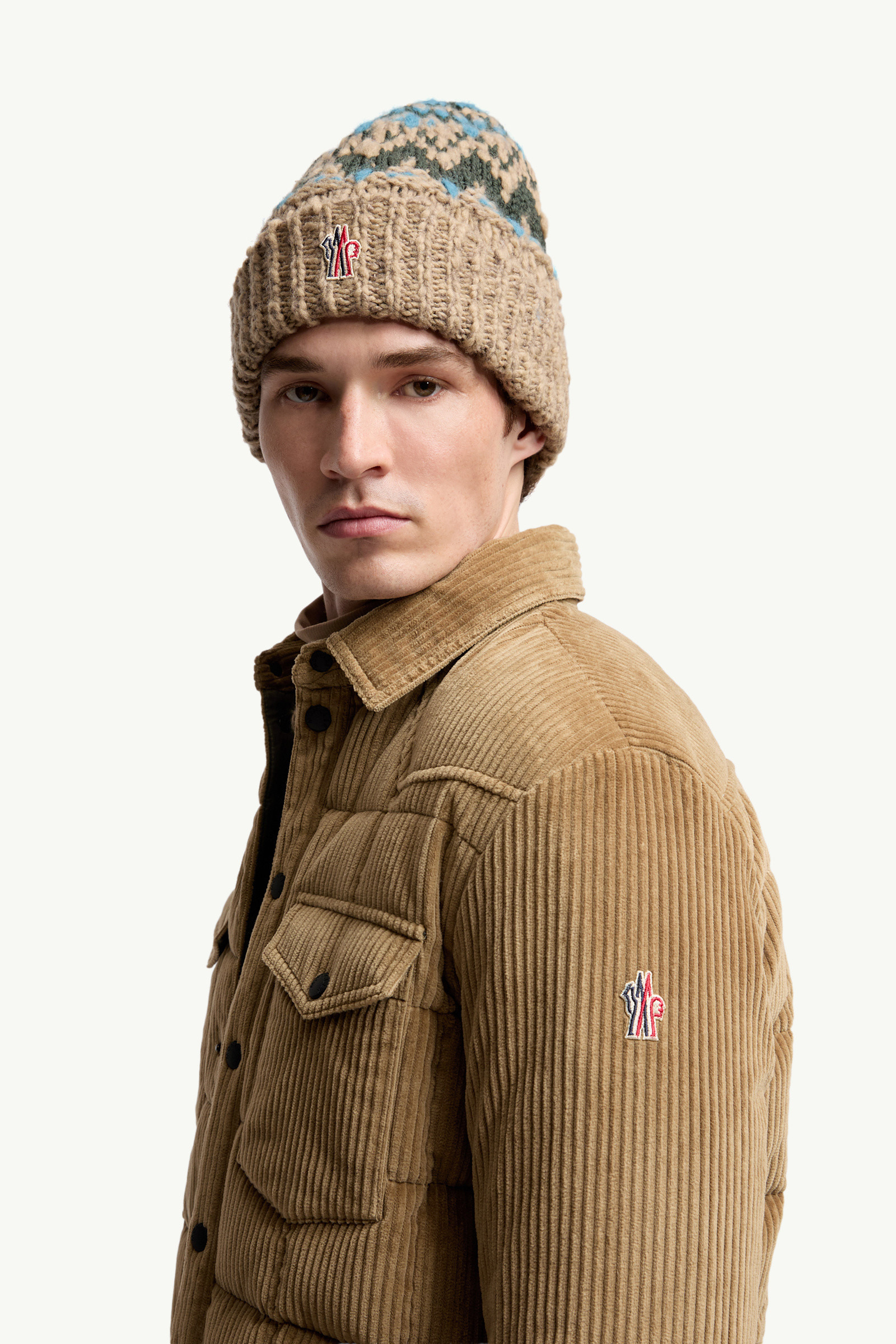 Gelt Corduroy Down Shirt Jacket - 4