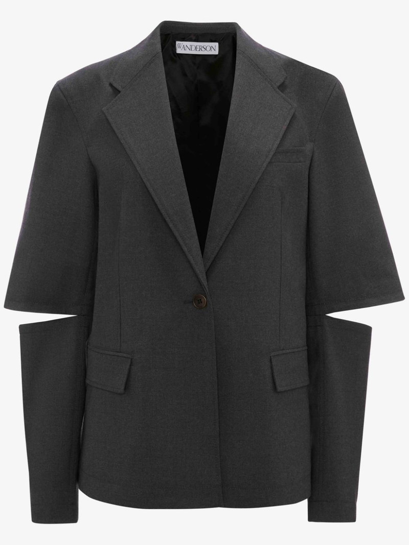 CUT OUT SLEEVE BLAZER 1