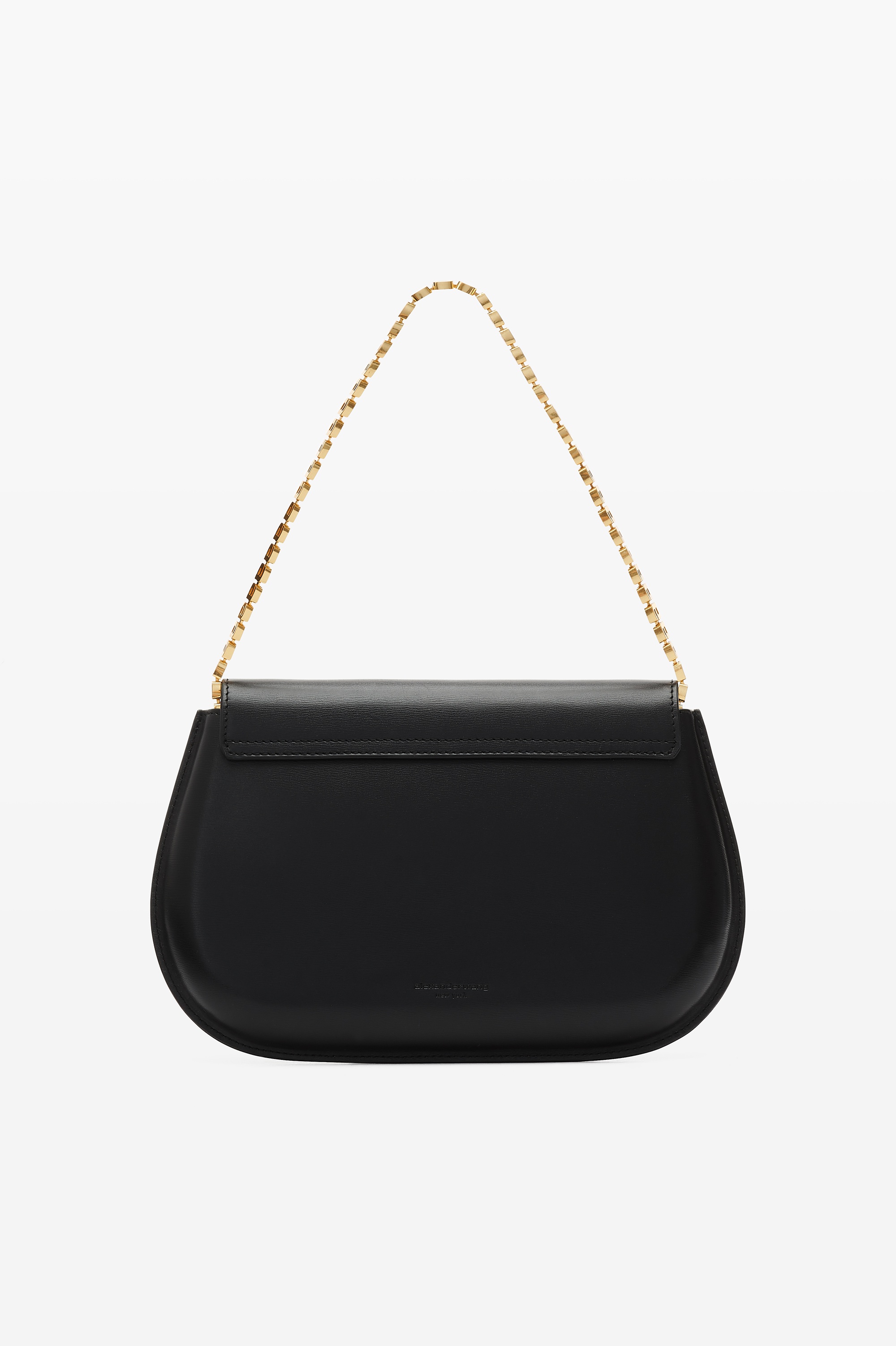 CREST FLAP BAG IN LEATHER - 6