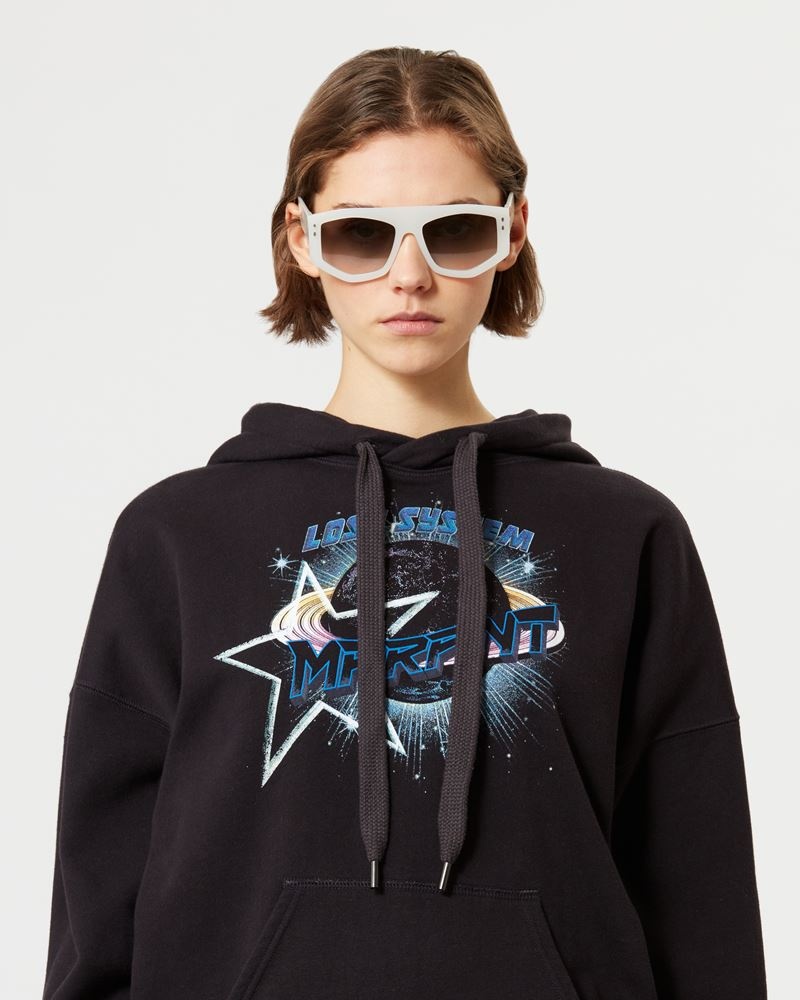 MANSEL OVERSIZED HOODED SWEATSHIRT - 3