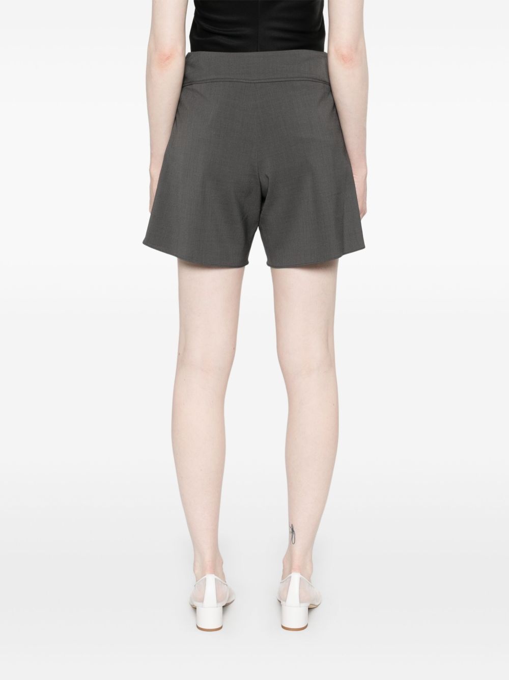 pleated shorts - 4