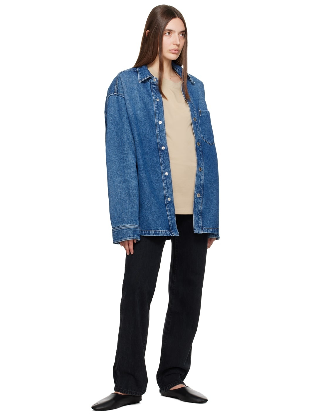 Indigo Ami de Cœur Denim Shirt - 4