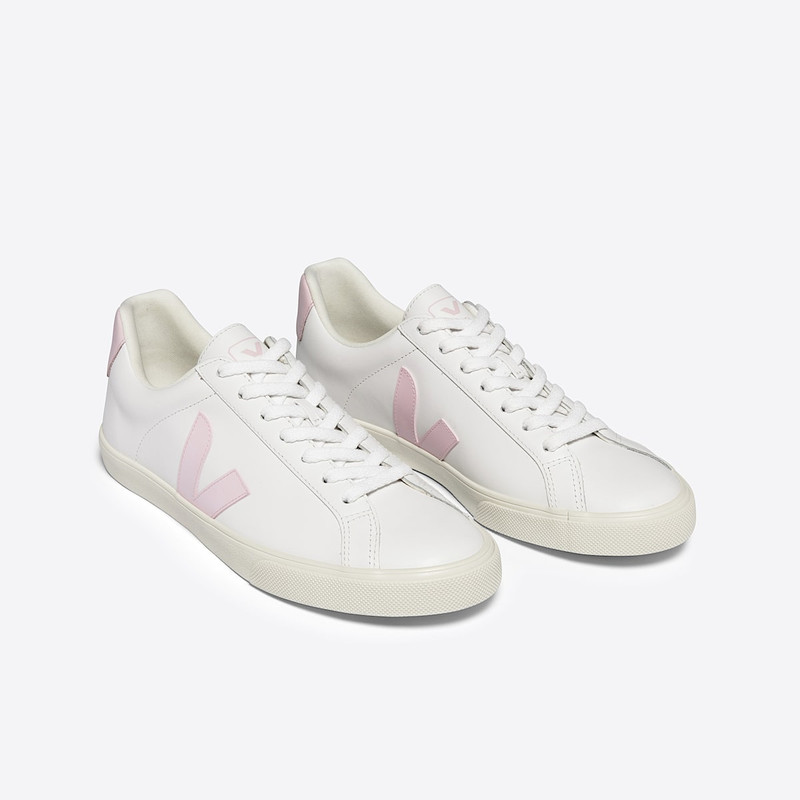 VEJA ESPLAR LEATHER WHITE PETALE outlook