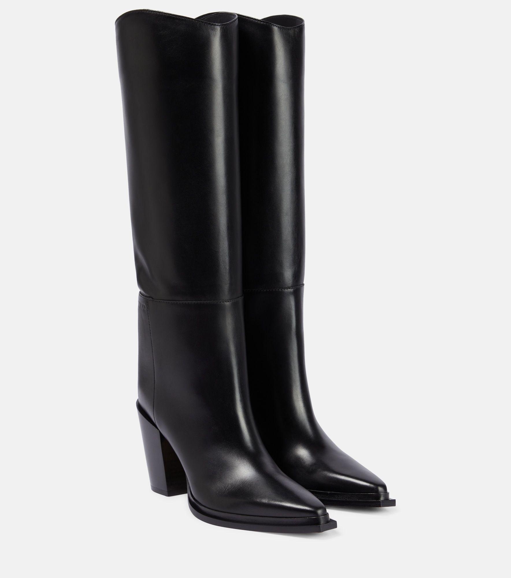 Cece 80 leather knee-high boots - 1