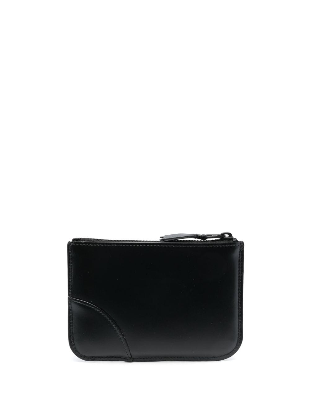 logo-debossed leather pouch - 2