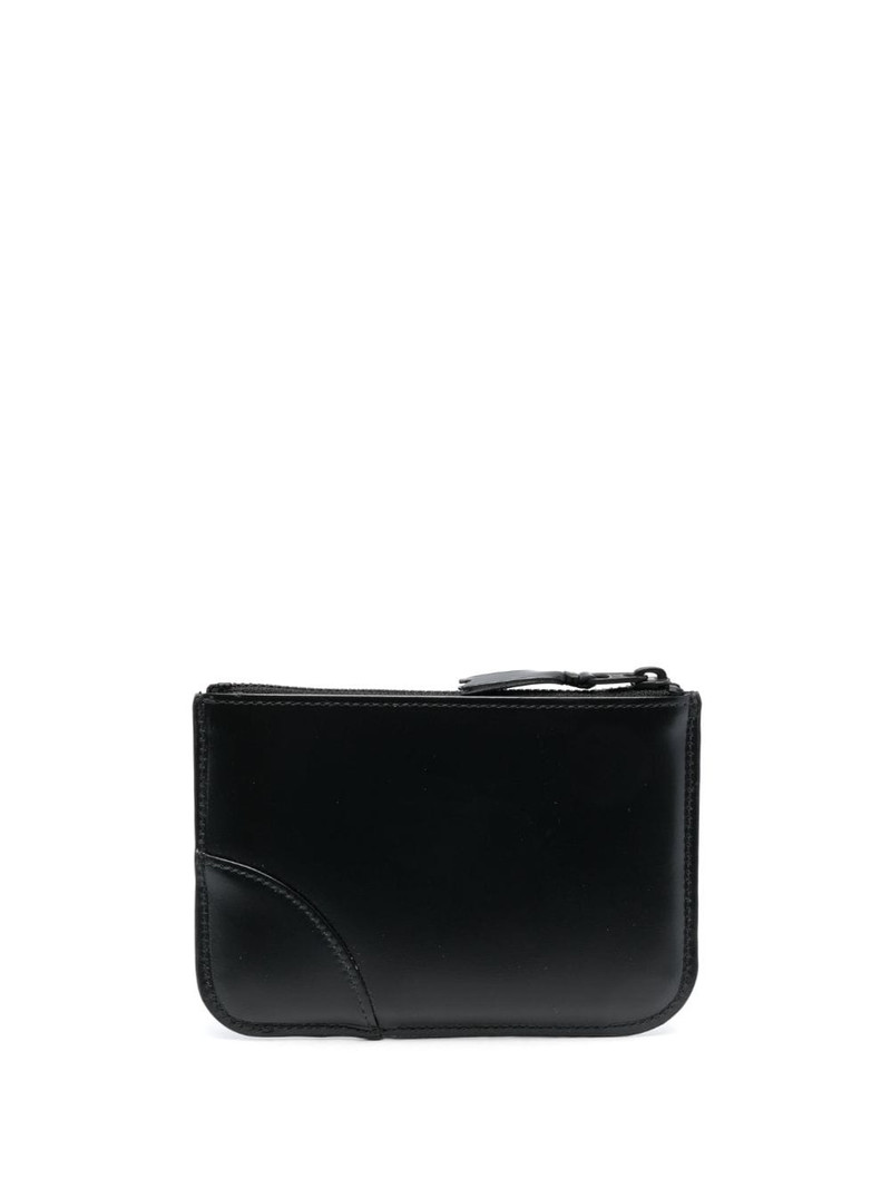 Comme Des Garçons logo-debossed leather pouch outlook
