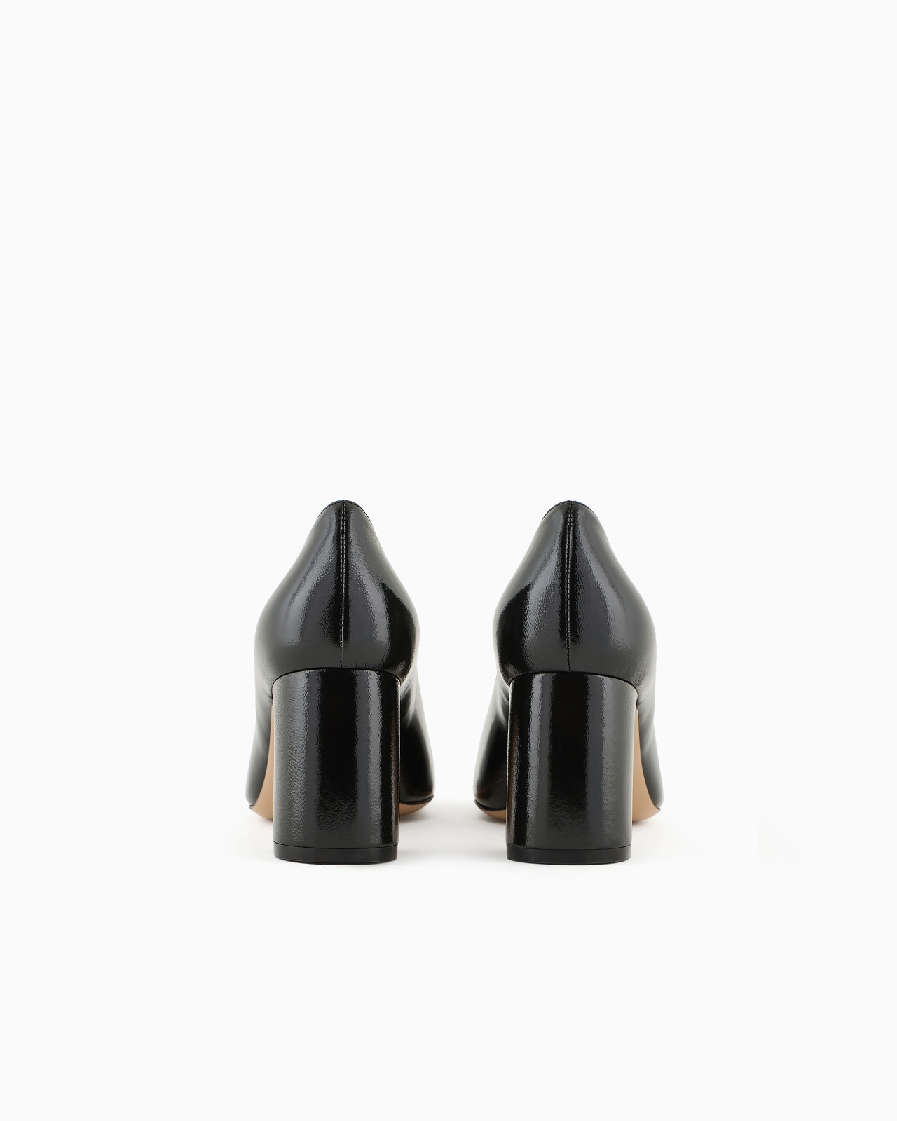 Patent leather court shoes - 4