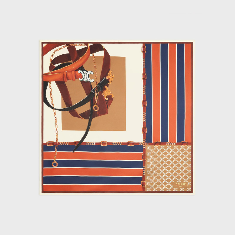 square IN silk twill 1