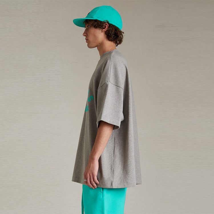 Fear of God Essentials SS24 Crewneck T-Shirt 'Dark Heather Oatmeal' 125SP242003F - 3