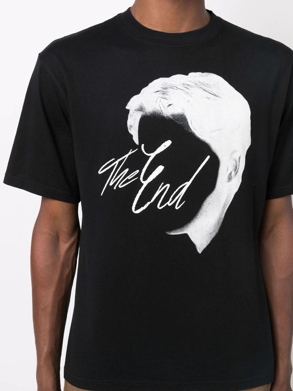 The End slogan-print T-shirt - 5