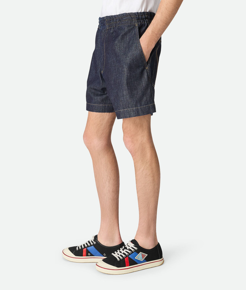 Bottega Veneta Rinsed Indigo Denim Shorts outlook