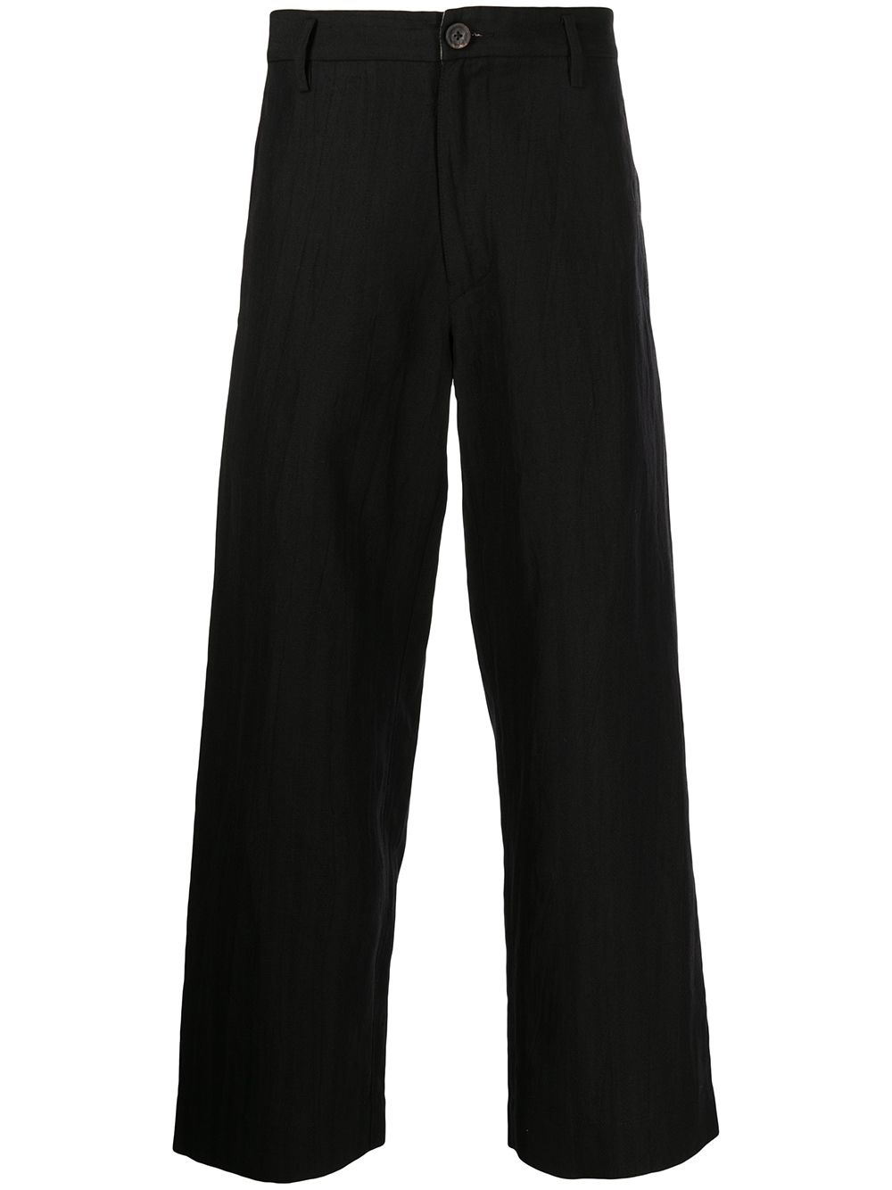 cropped wide-leg trousers - 1