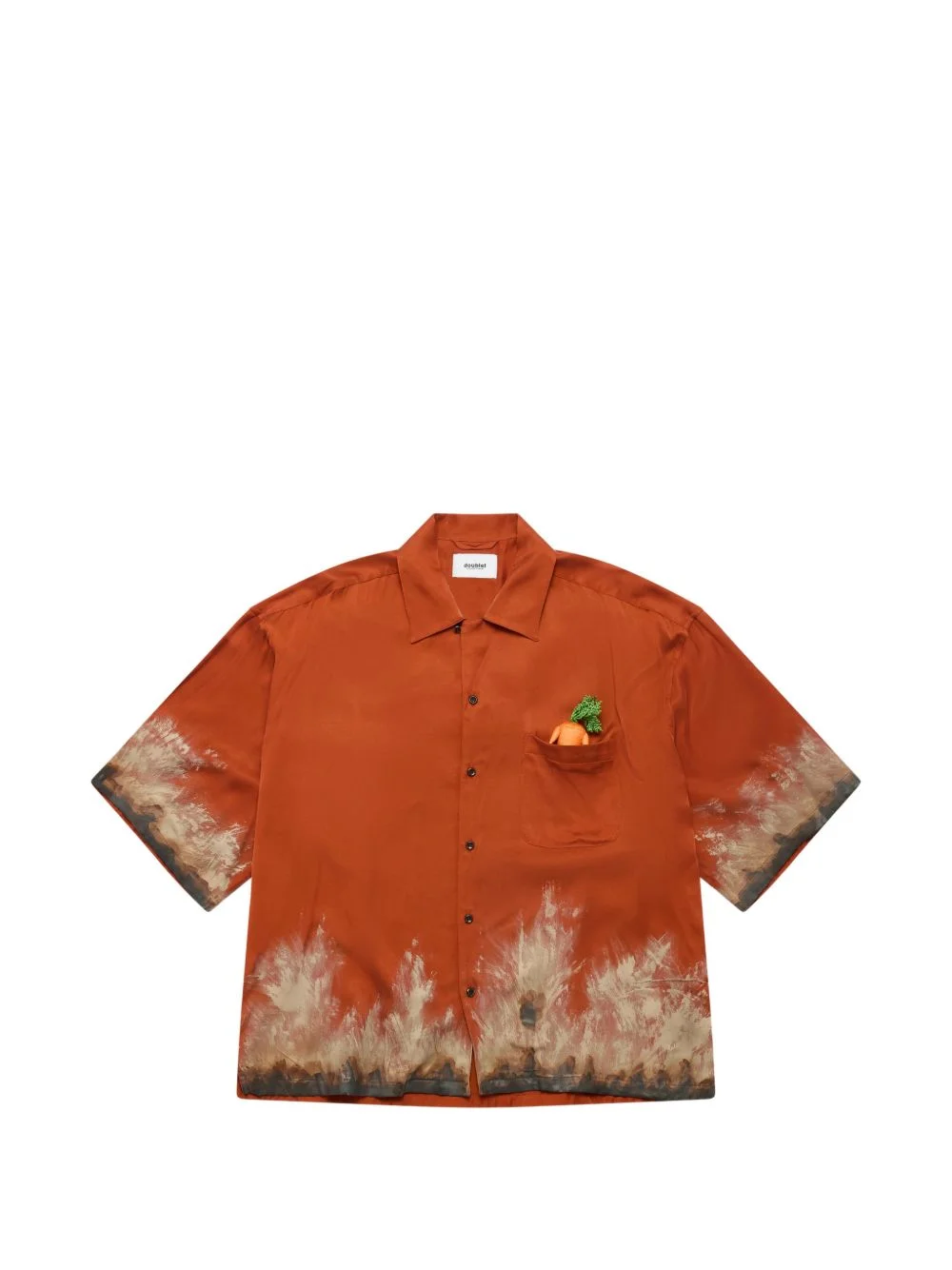 chest-pocket short-sleeve shirt - 1