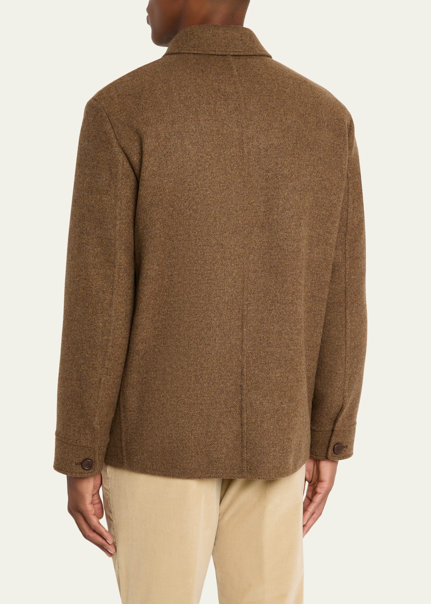Men's Devis Caban Wish® Wool and Cashmere Jacket - 3