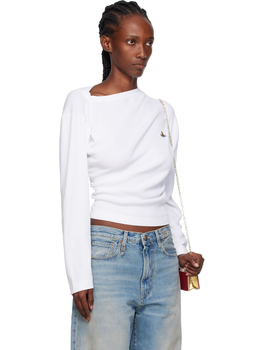 White LS Hebo T-shirt - 2
