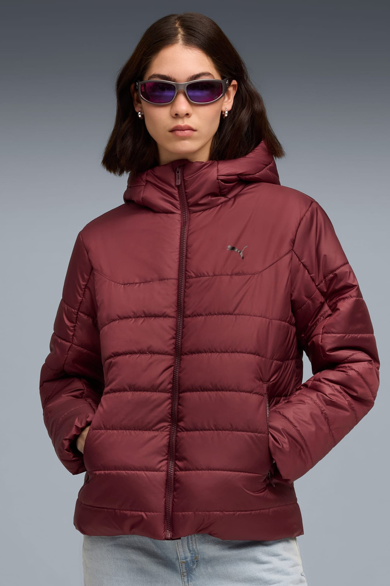 PUMA ESS Hooded Padded Jacket Women outlook