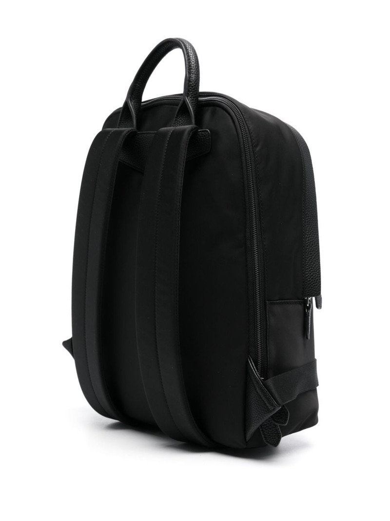 logo-plaque backpack 3