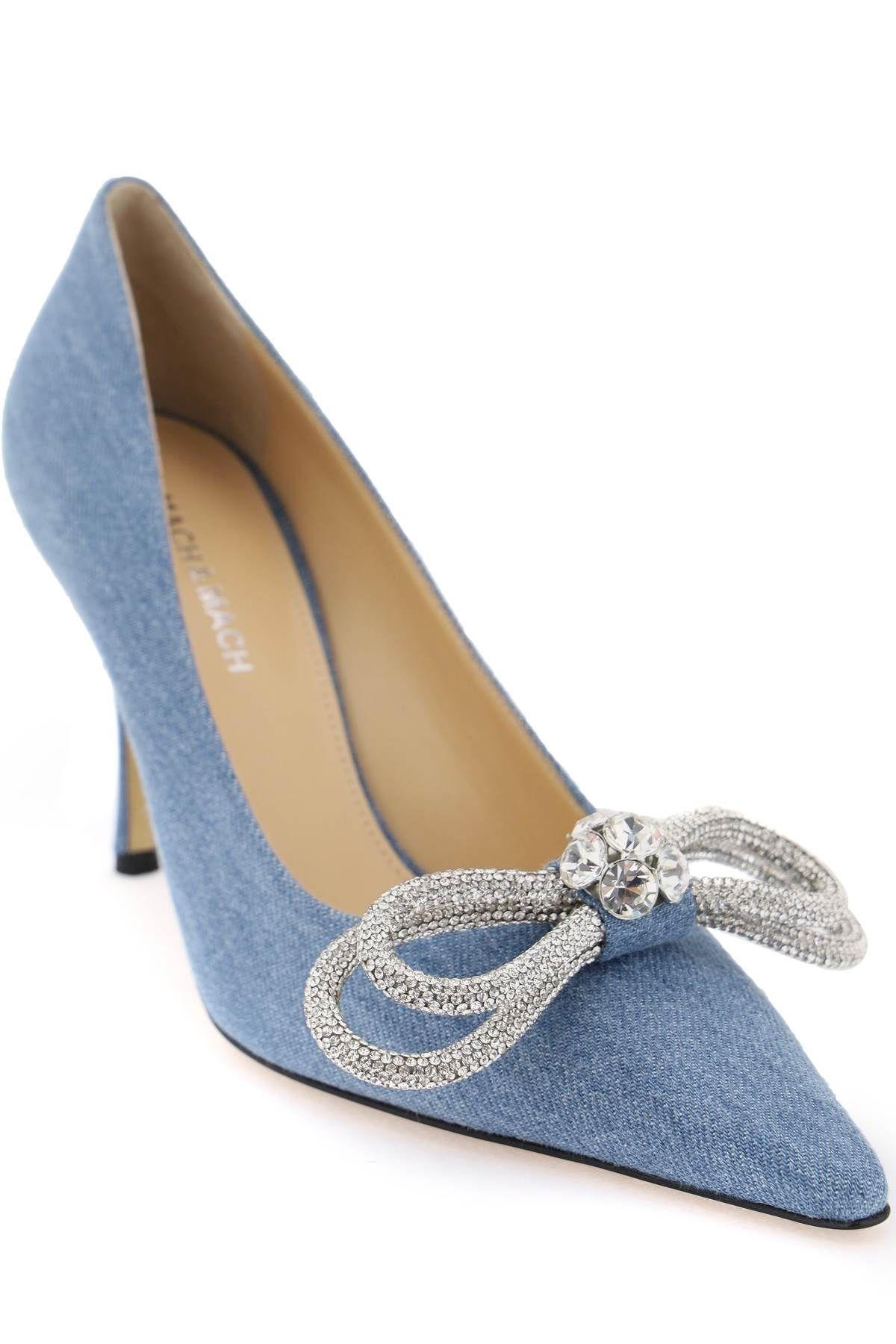 denim pumps ladies