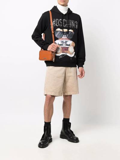 Moschino Toy Bear print hoodie outlook