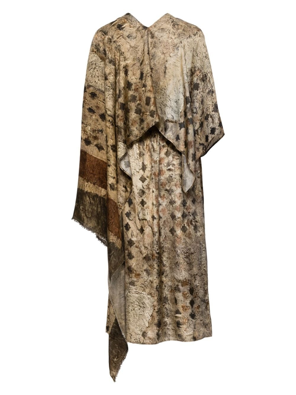 asymmetric maxi dress - 2