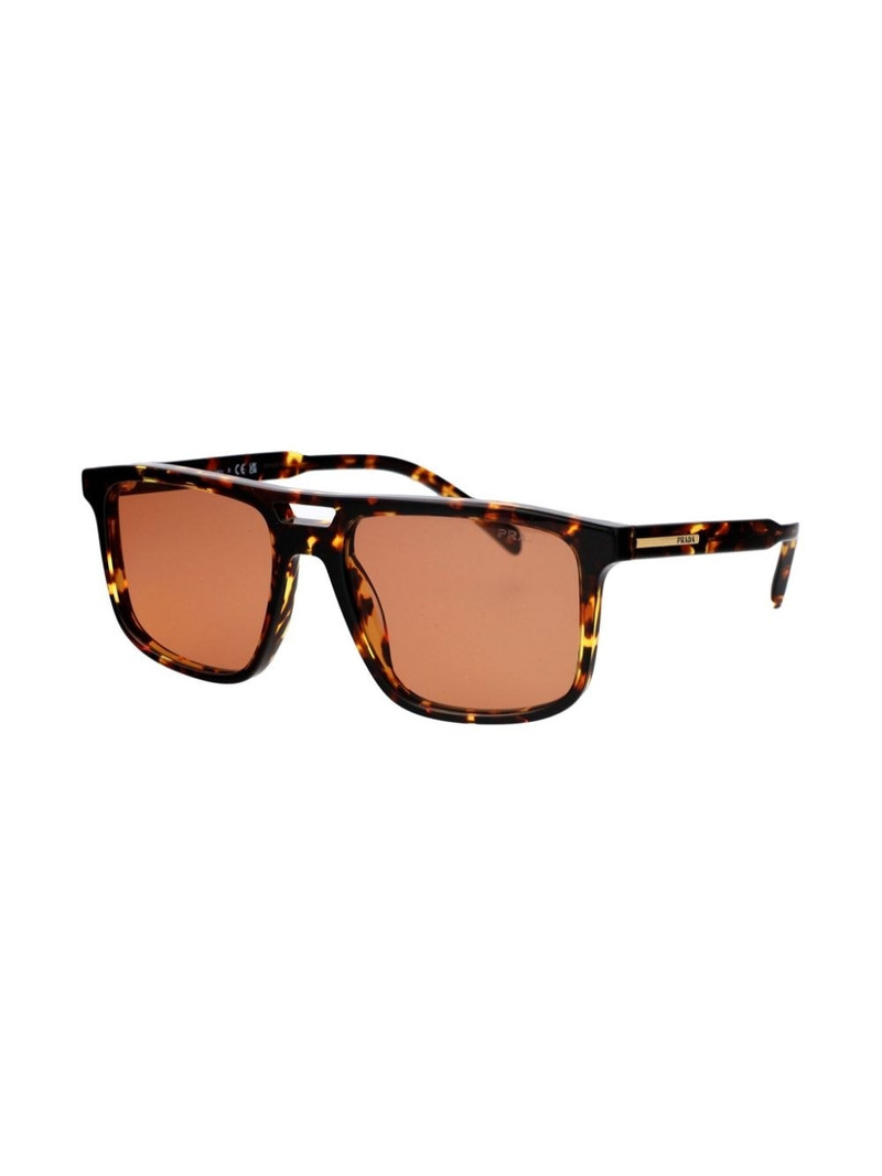 Prada square-frame tortoiseshell sunglasses outlook