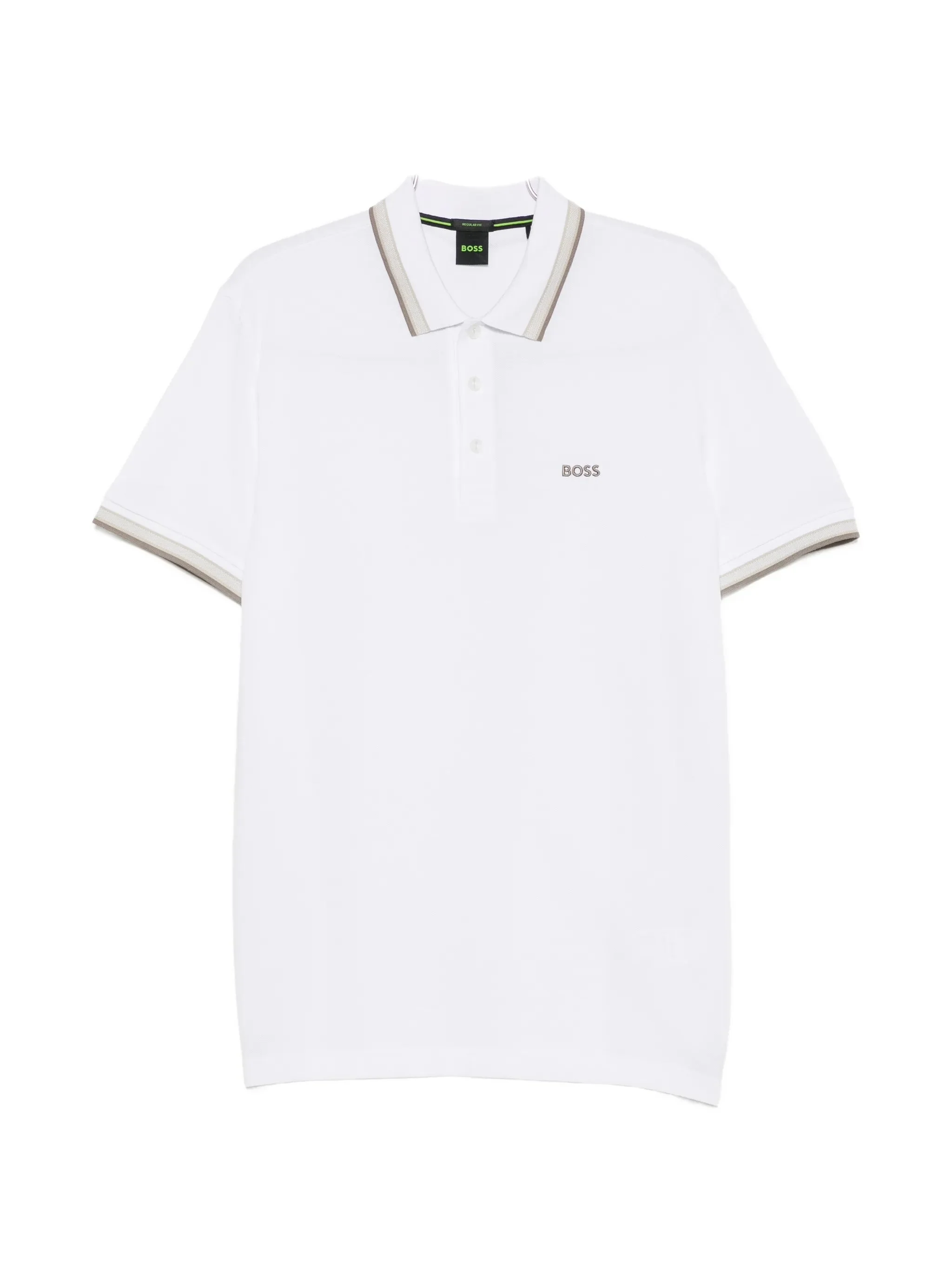 Boss Logo-embroidered Polo Shirt - 1