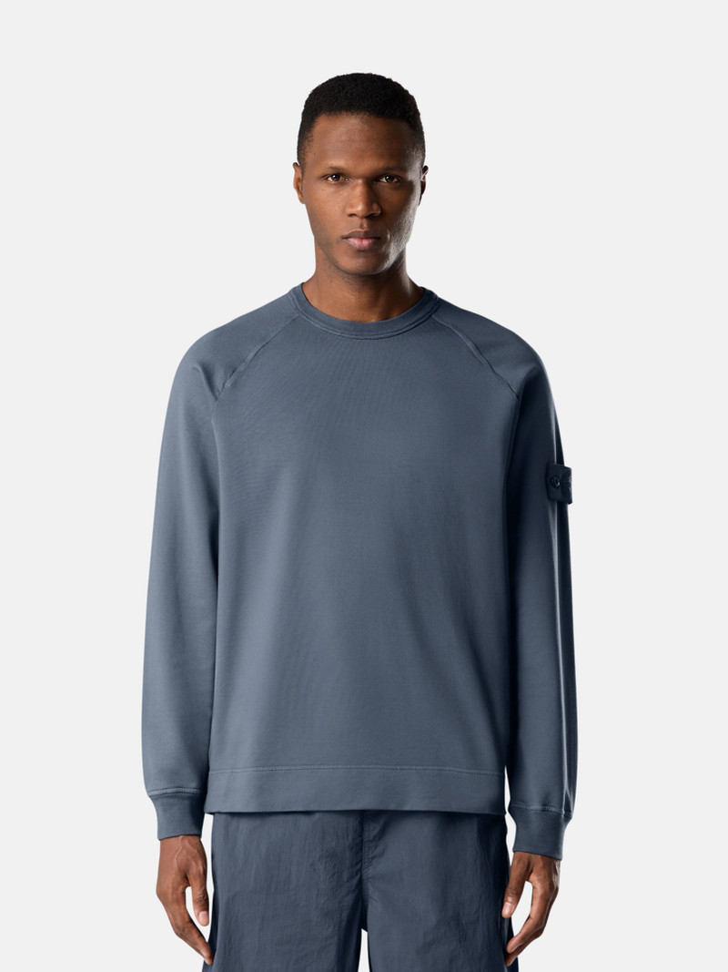 Stone Island 6100064 COTTON STRETCH FLEECE_S.I. GHOST outlook