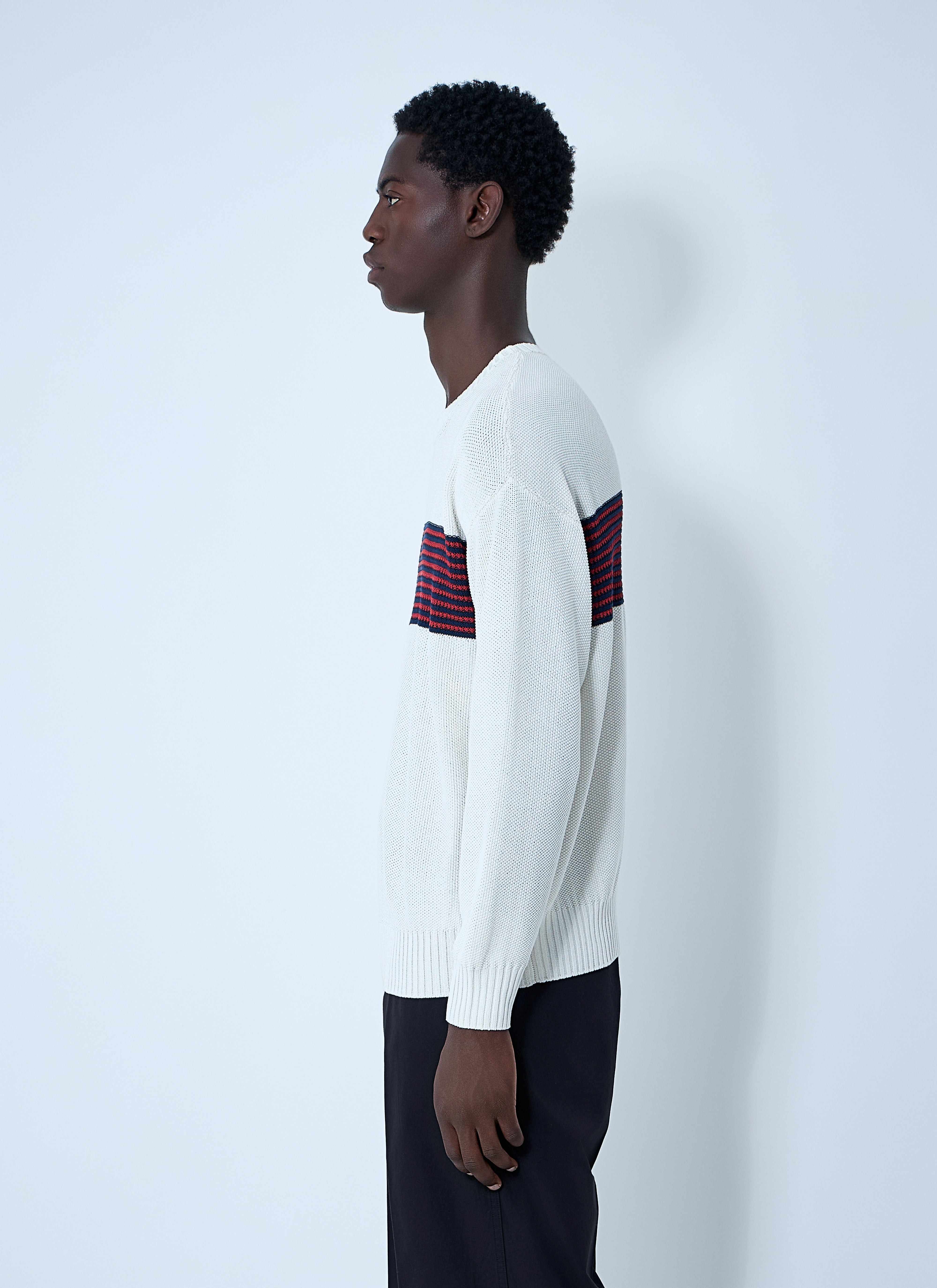 Visvim Men Cotton-And-Silk-Blend Sweater - 3