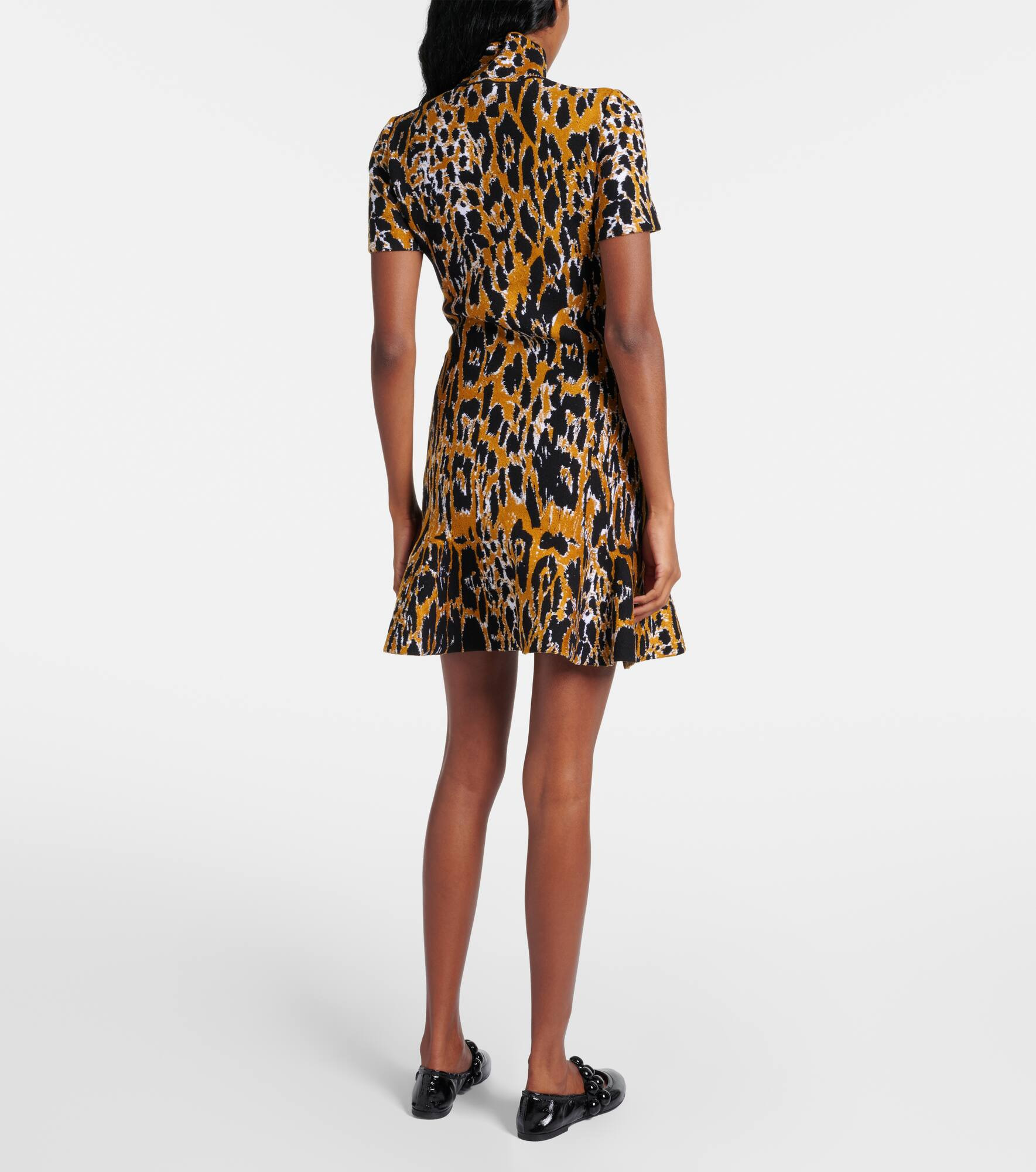 Leopard-print minidress - 3