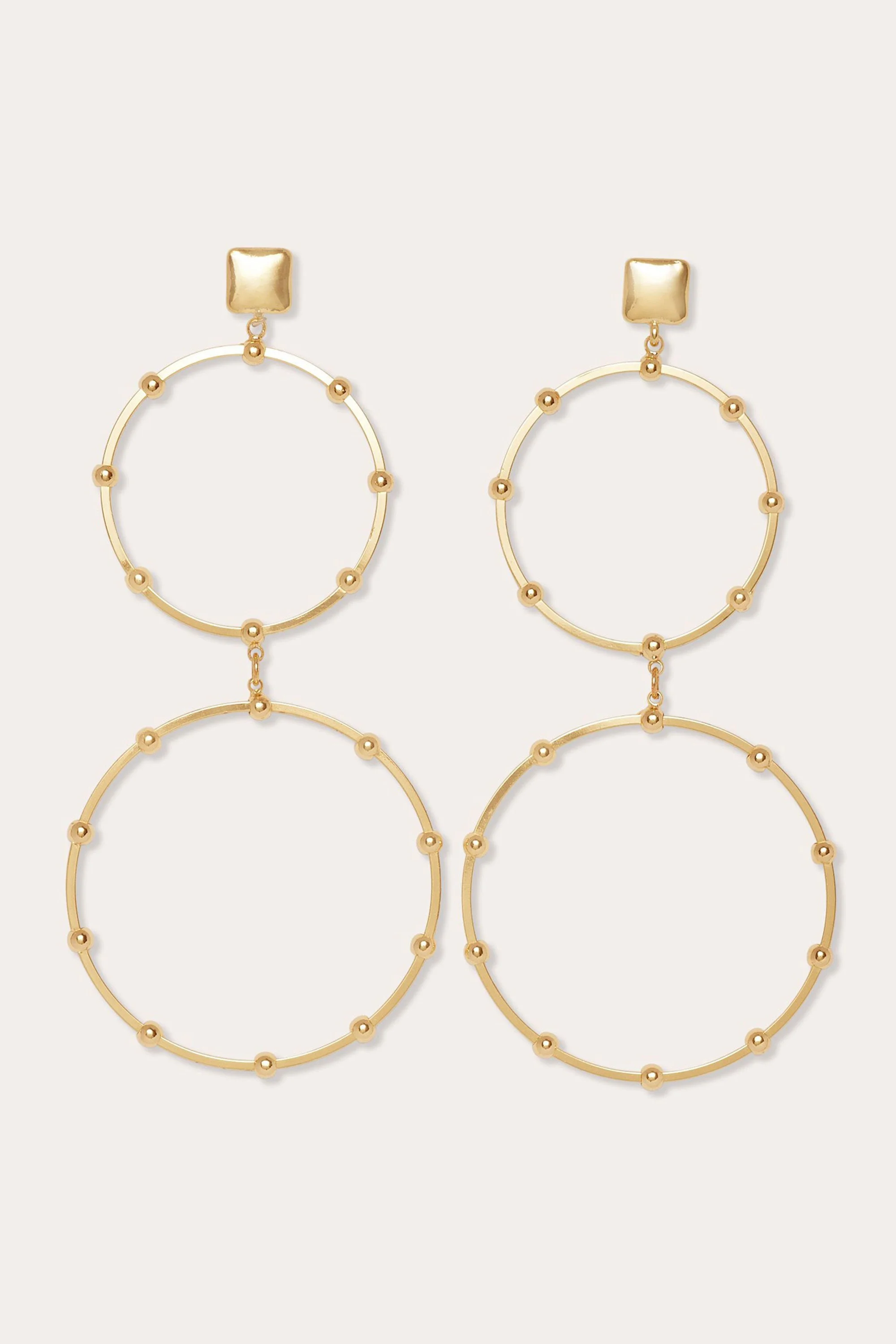 Kairi Stacked Hoop Earrings - 1