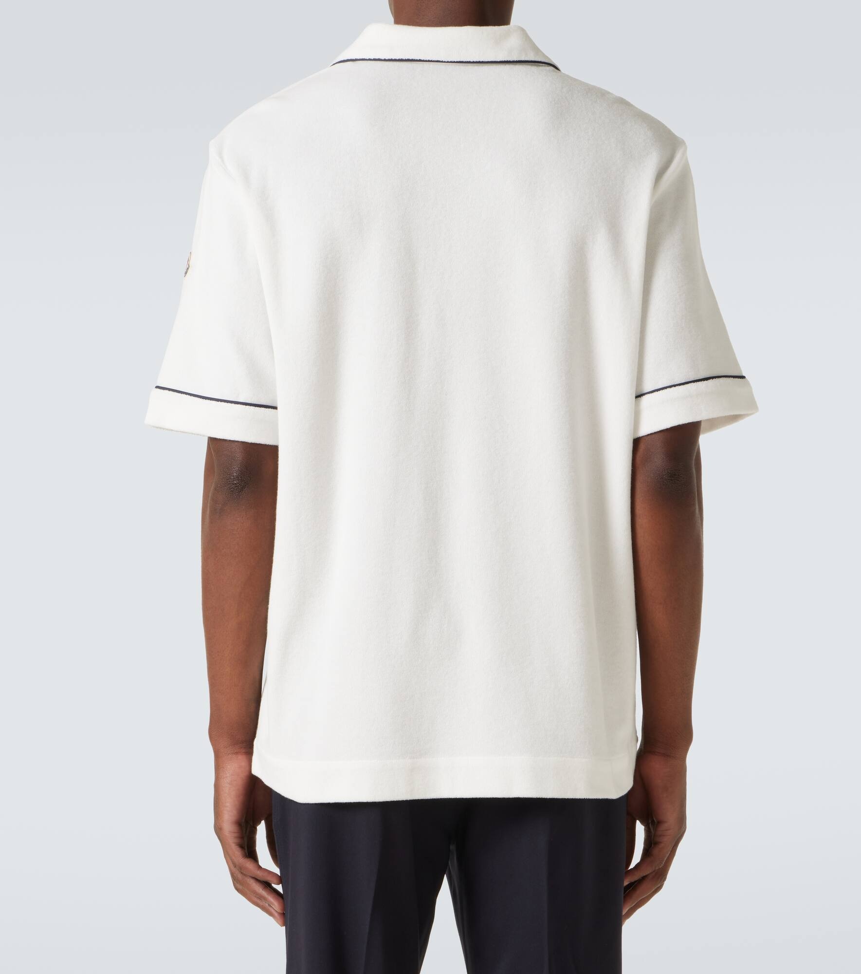 Archivio cotton terry polo shirt - 4