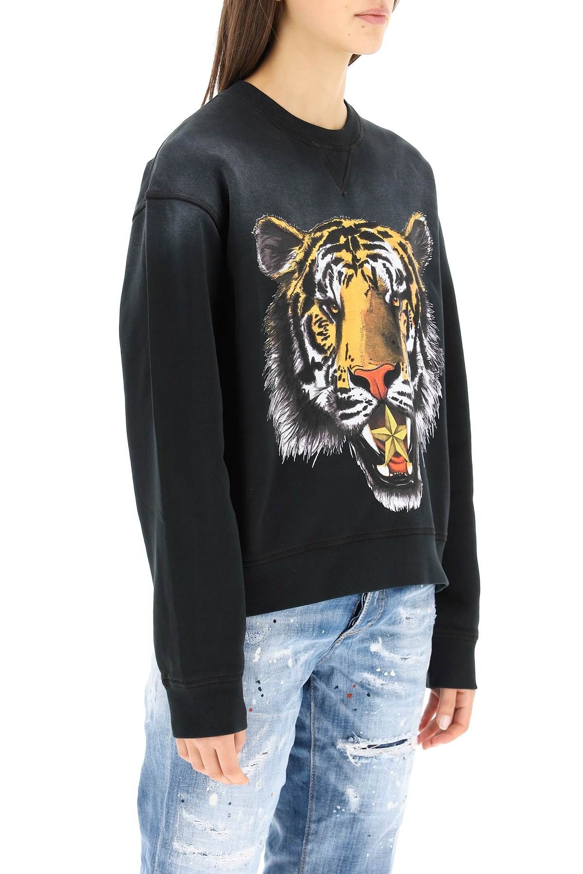 TIGER PRINT SWEATSHIRT - 3