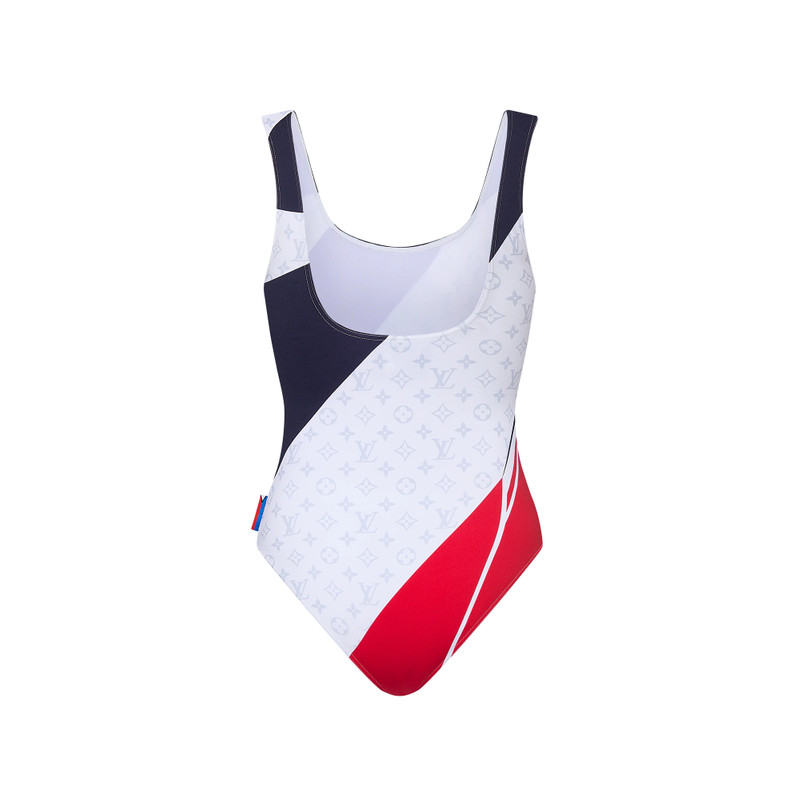 LV x AC Flag One-Piece Swimsuit 3