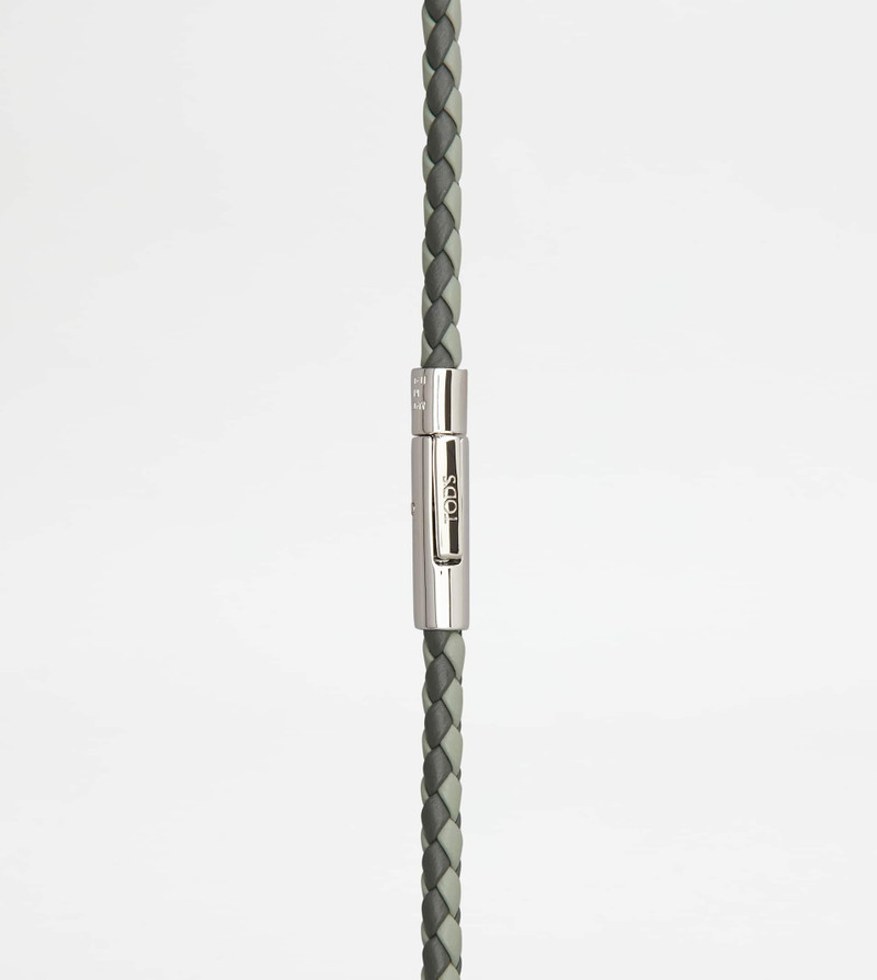 Tod's MYCOLORS BRACELET IN LEATHER - GREEN outlook