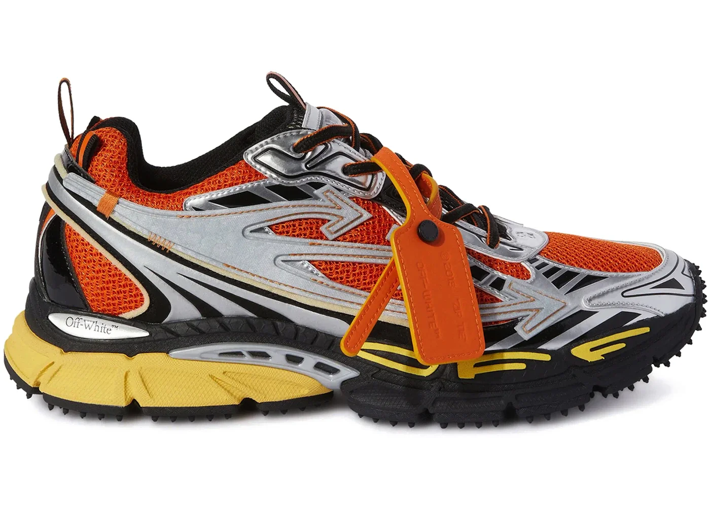 OFF-WHITE Be Right Back Silver Orange - 1