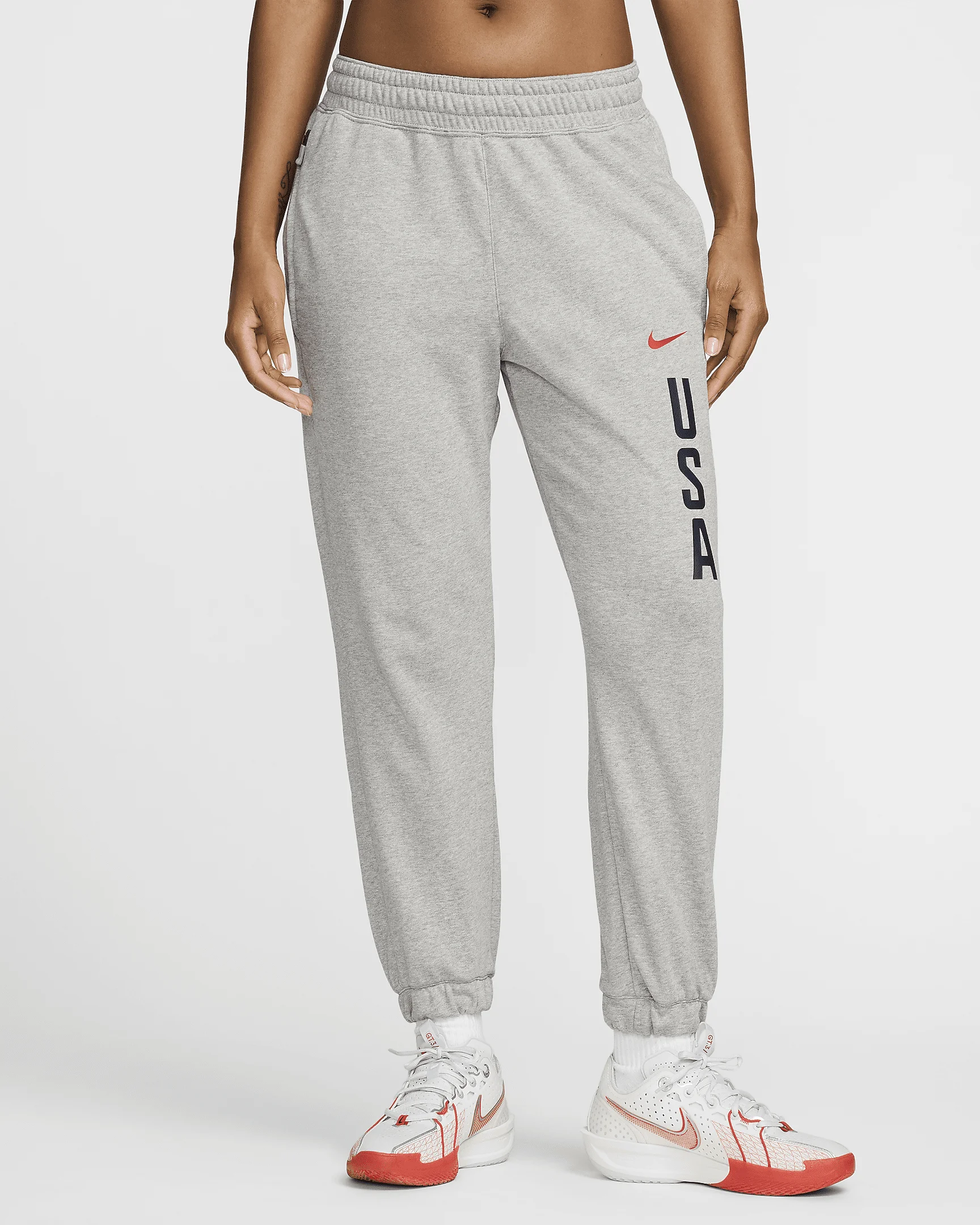 USA Practice Women's Nike Basketball Fleece Pant - 1