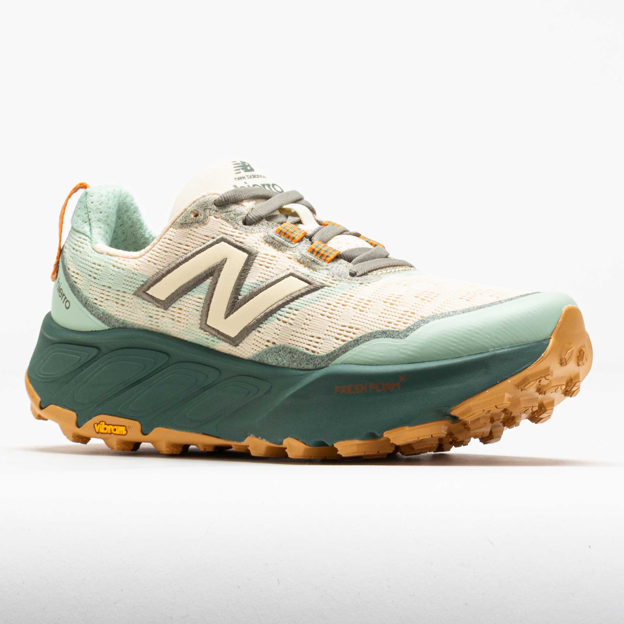 New Balance Fresh Foam X Hierro v9 Women's Calcium/Dark Juniper - 5