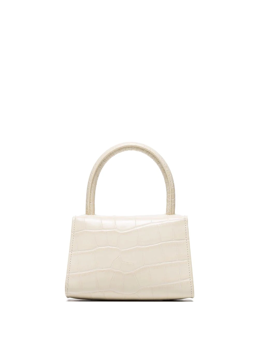 mini crocodile-embossed tote - 3