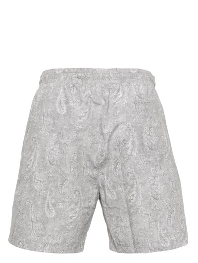 Brunello Cucinelli bandana-print swim shorts outlook